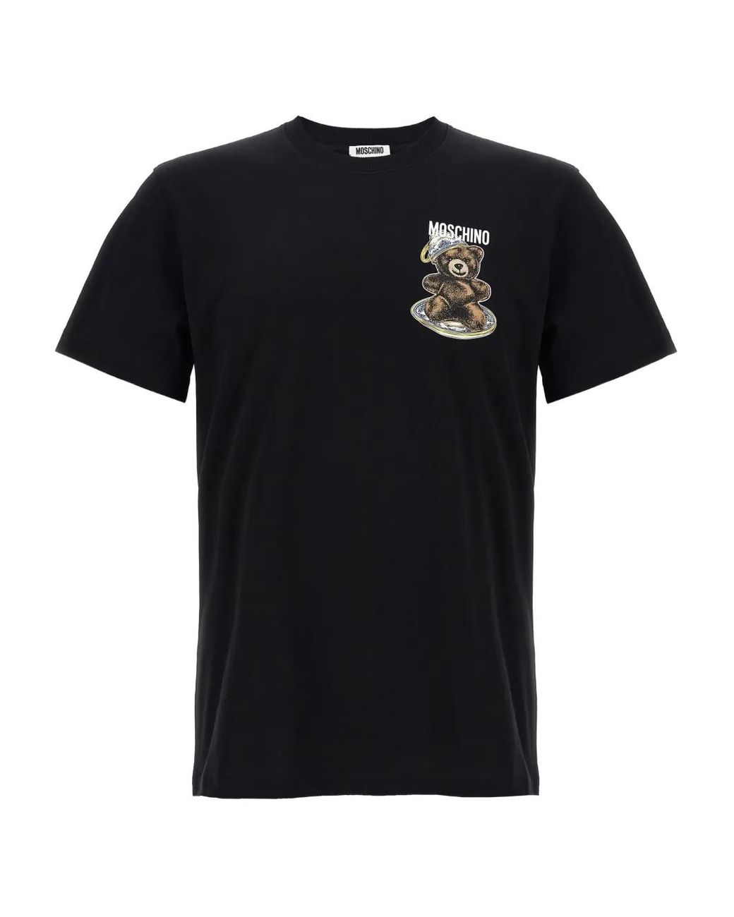 Moschino Black T-Shirts And Polos for men