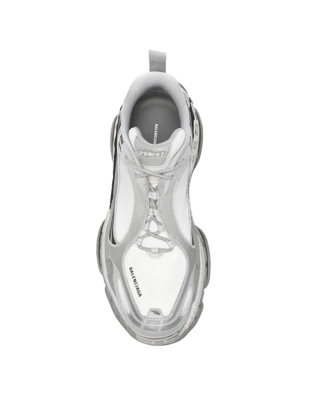 Balenciaga White Triple S.2 Gradient Sneaker for men