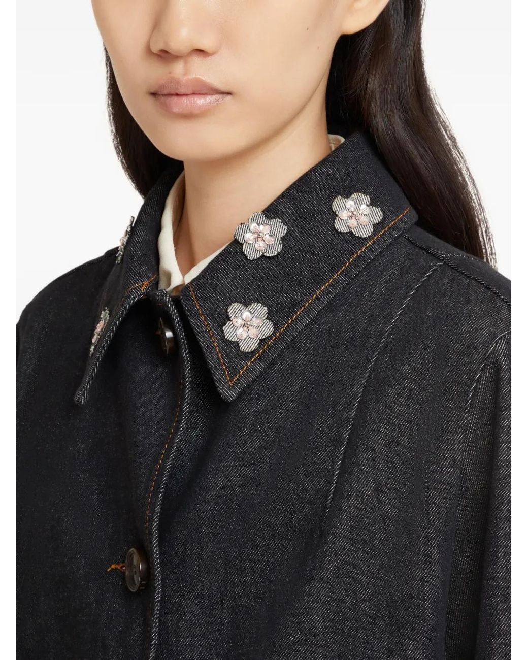 Marni Black Cotton Wove Jacket