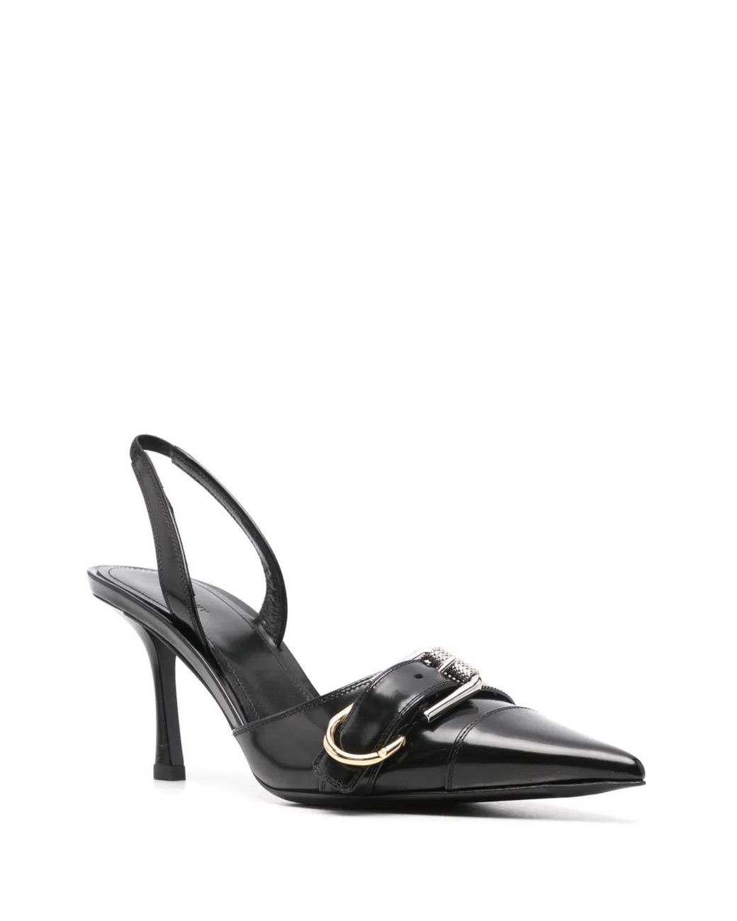 Givenchy Black Voyou Leather Pumps