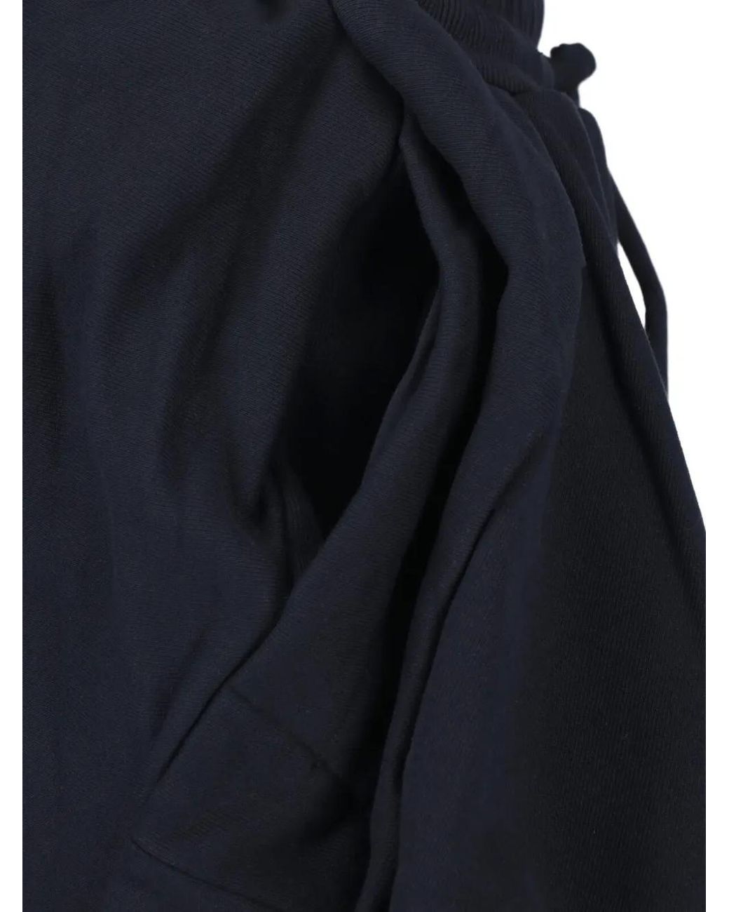 Vivienne Westwood Blue Jupe Mi-Longue Zingara À Broderies Orb Et Lien De Resserrage