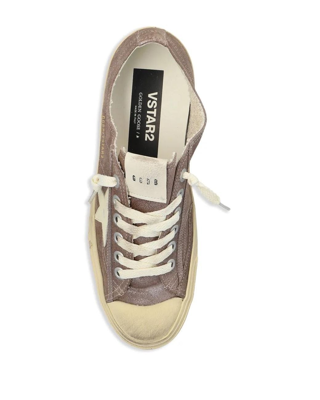 Golden Goose Deluxe Brand Brown V-Star Sneakers
