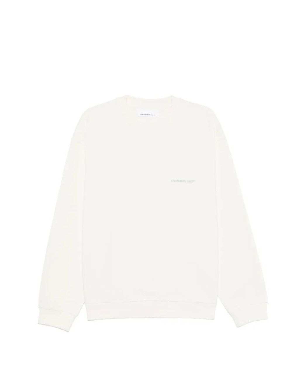 Peacemaker Oamc White Graphic-Print Sweater for men