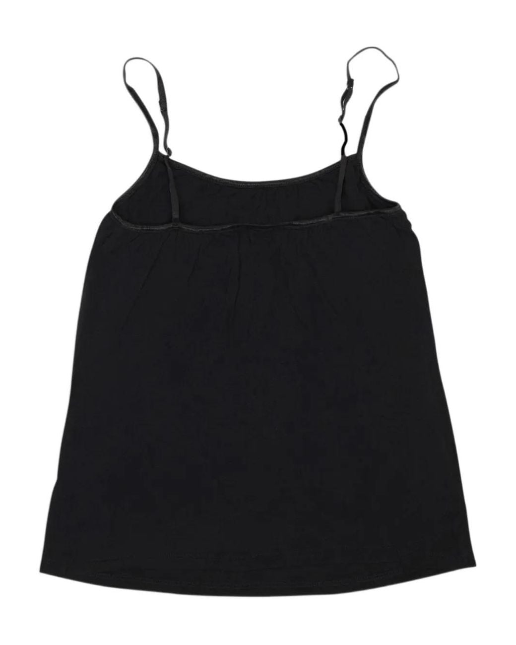 CALLIPYGIAN Black Spaghetti-Strap Top