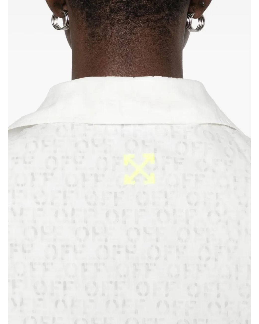 Off-White c/o Virgil Abloh White V-Neck Tank Top