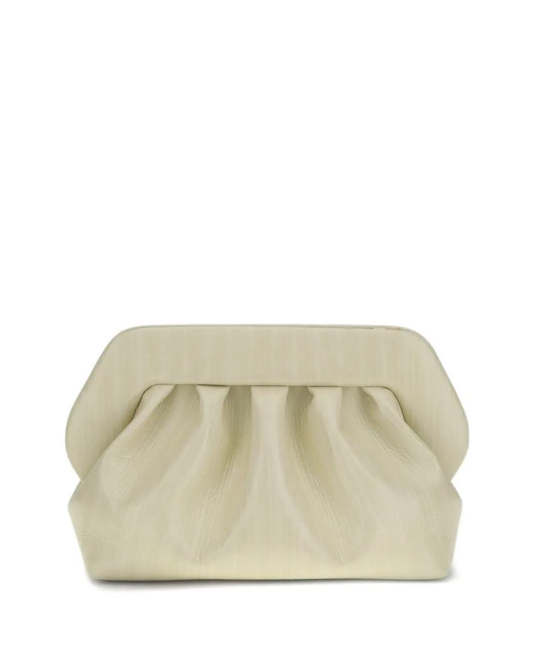 THEMOIRÈ Natural Bios Rigato Clutch