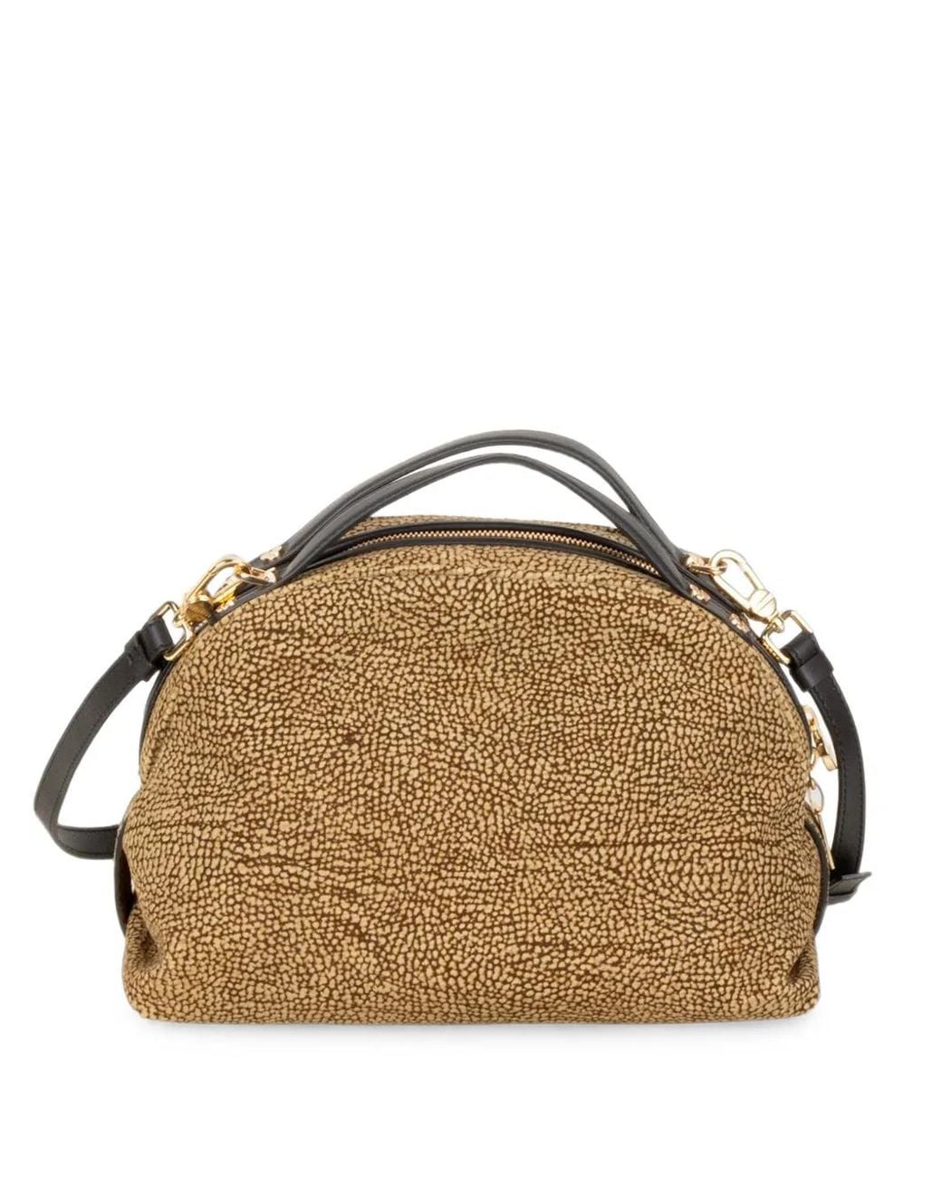 Borbonese Metallic Op Tote Bag