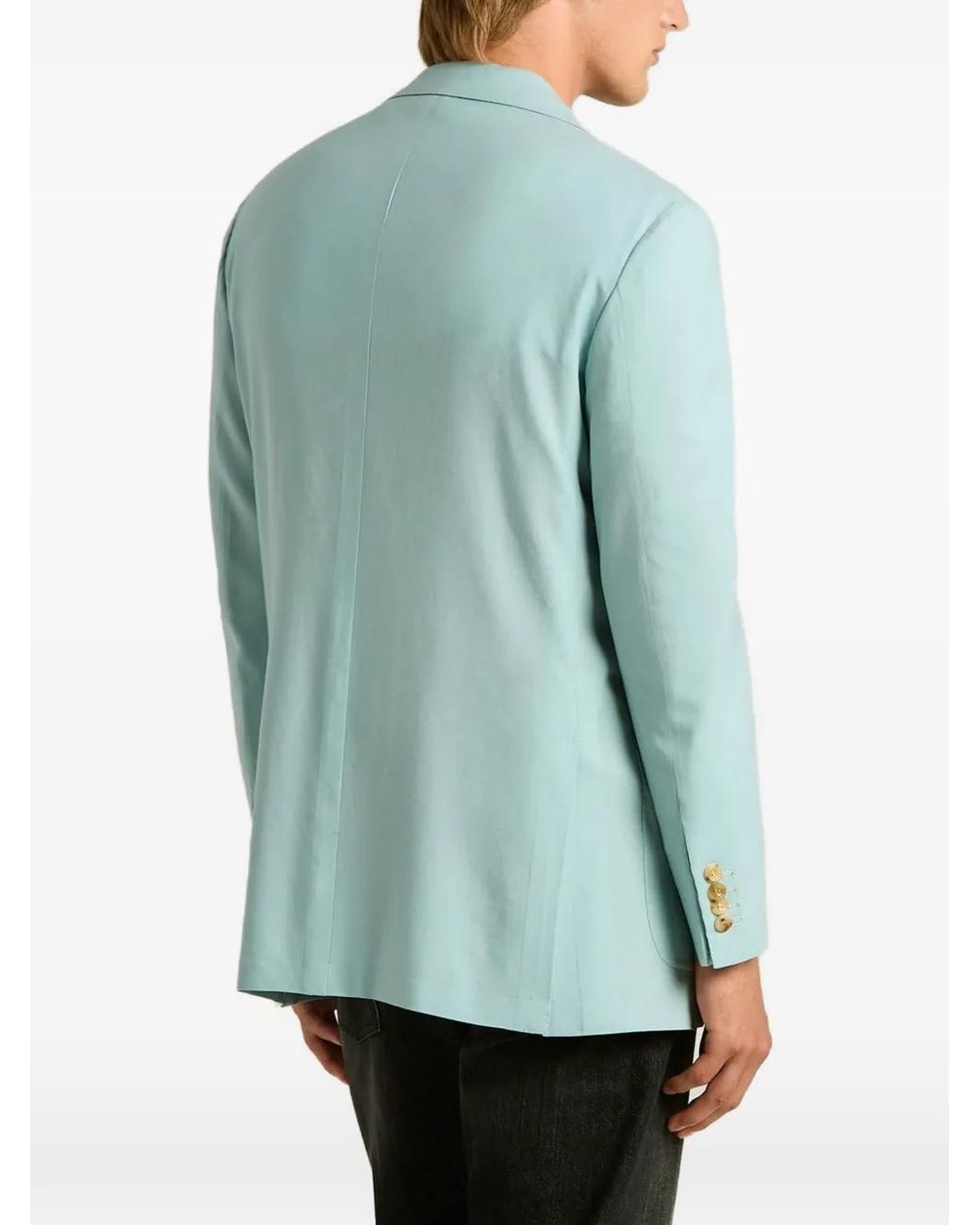 Blazer Con Botones Kiton de hombre de color Blue
