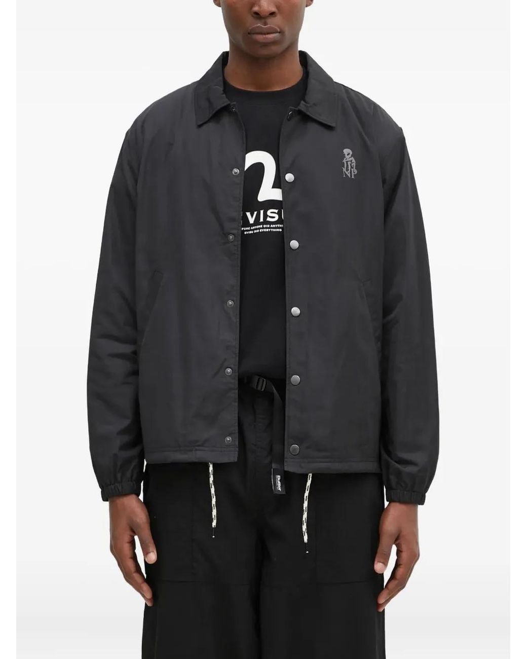 Giacca Con Logo di Aries in Black da Uomo