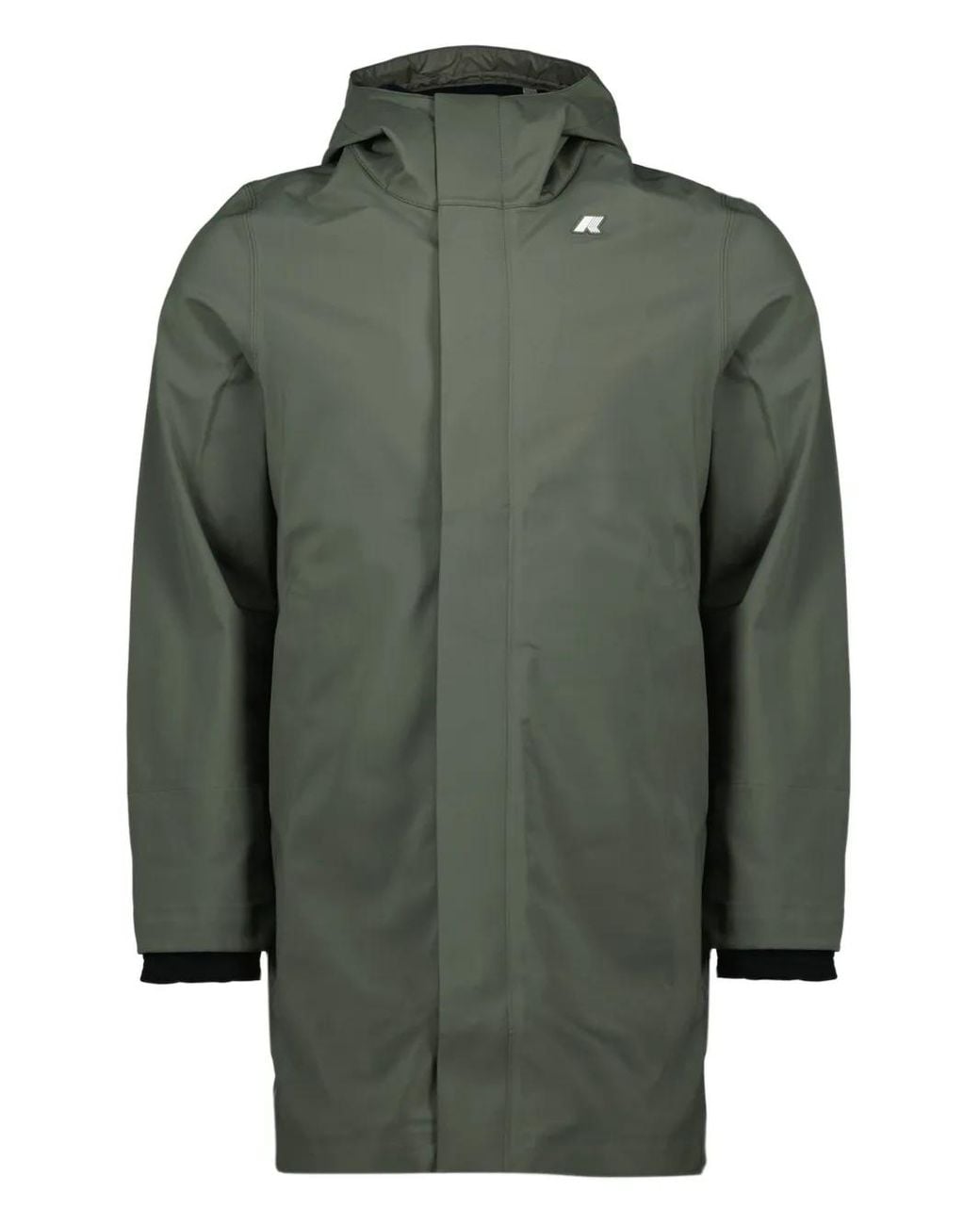 Parka Thomas Con Capucha K-Way de hombre de color Green