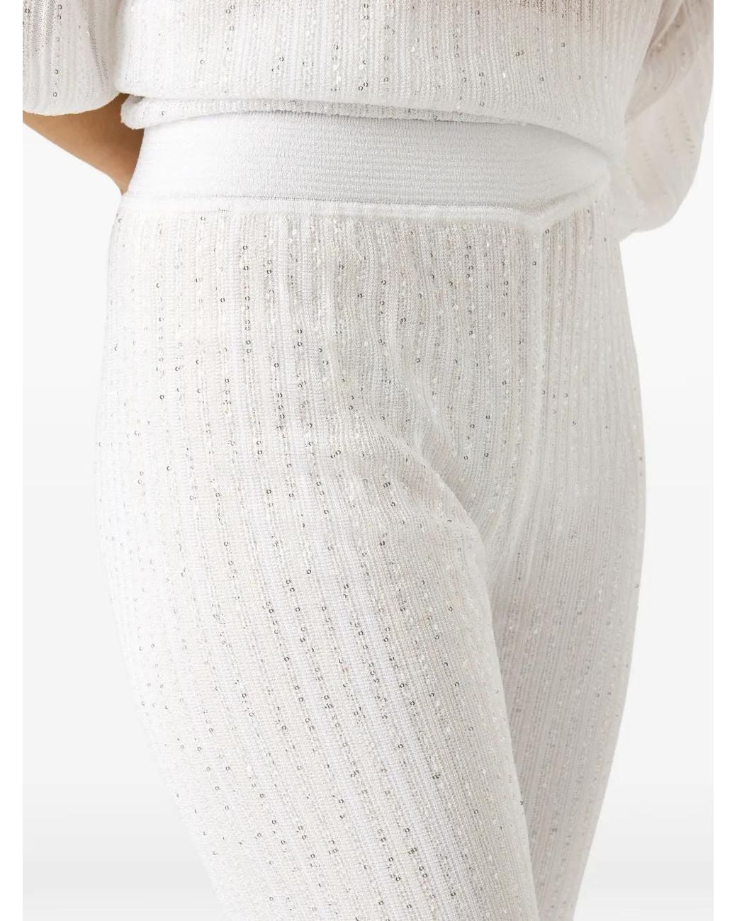 Missoni White Flared Trousers