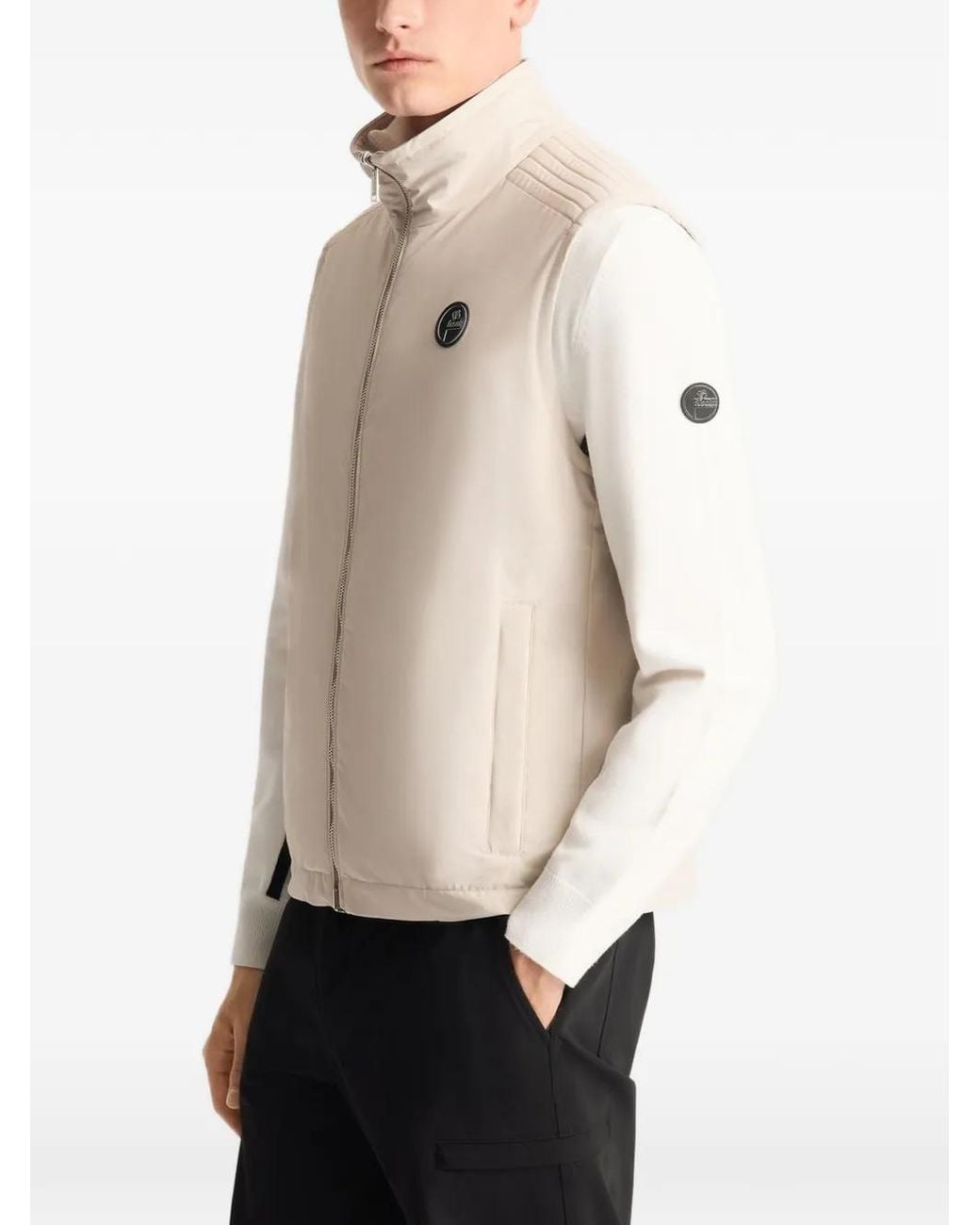 Fusalp White Latma Zipped Gilet for men