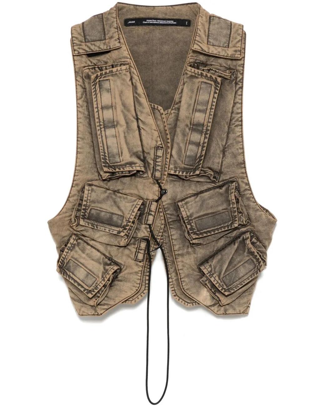 Julius Brown Hellion Vest for men