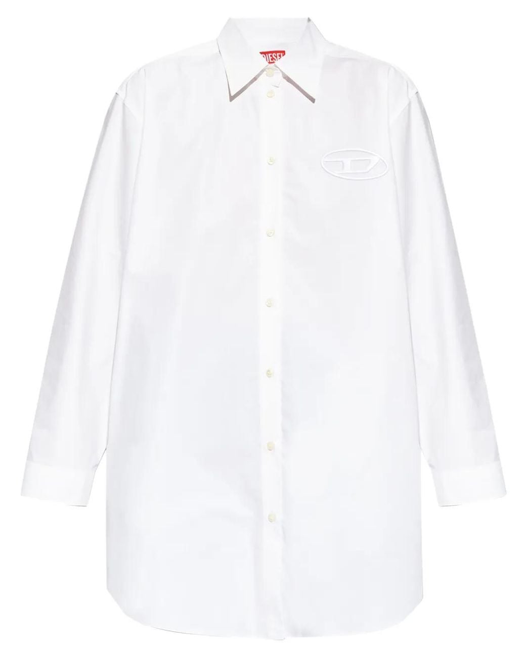 DIESEL White D-Dalis Shirt