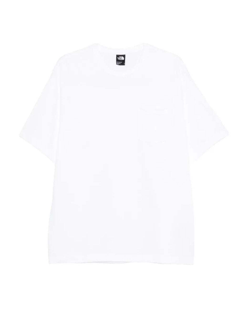The North Face White Cotton T-Shirt for men