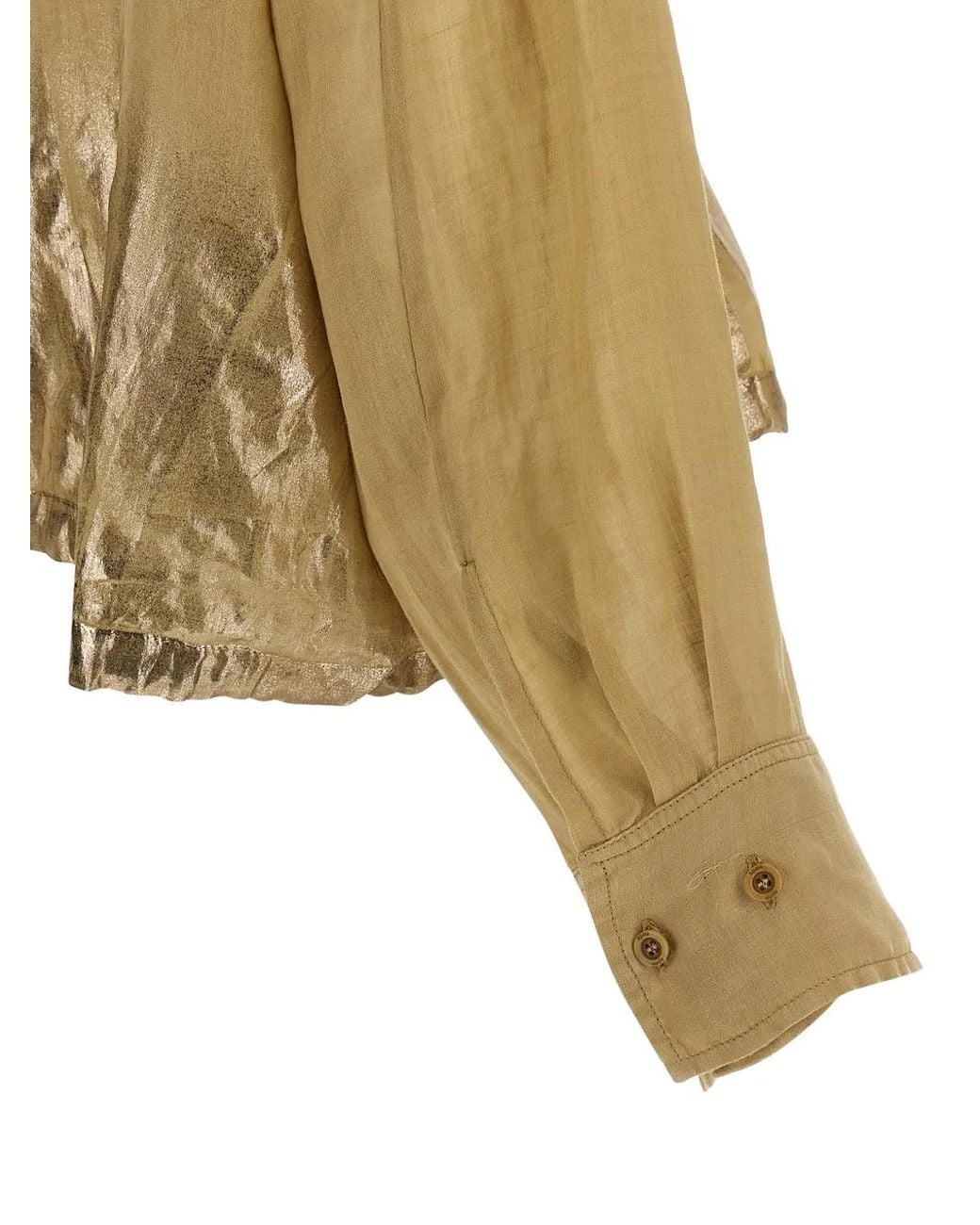 Nude Natural Pocket Drawstring Shirt
