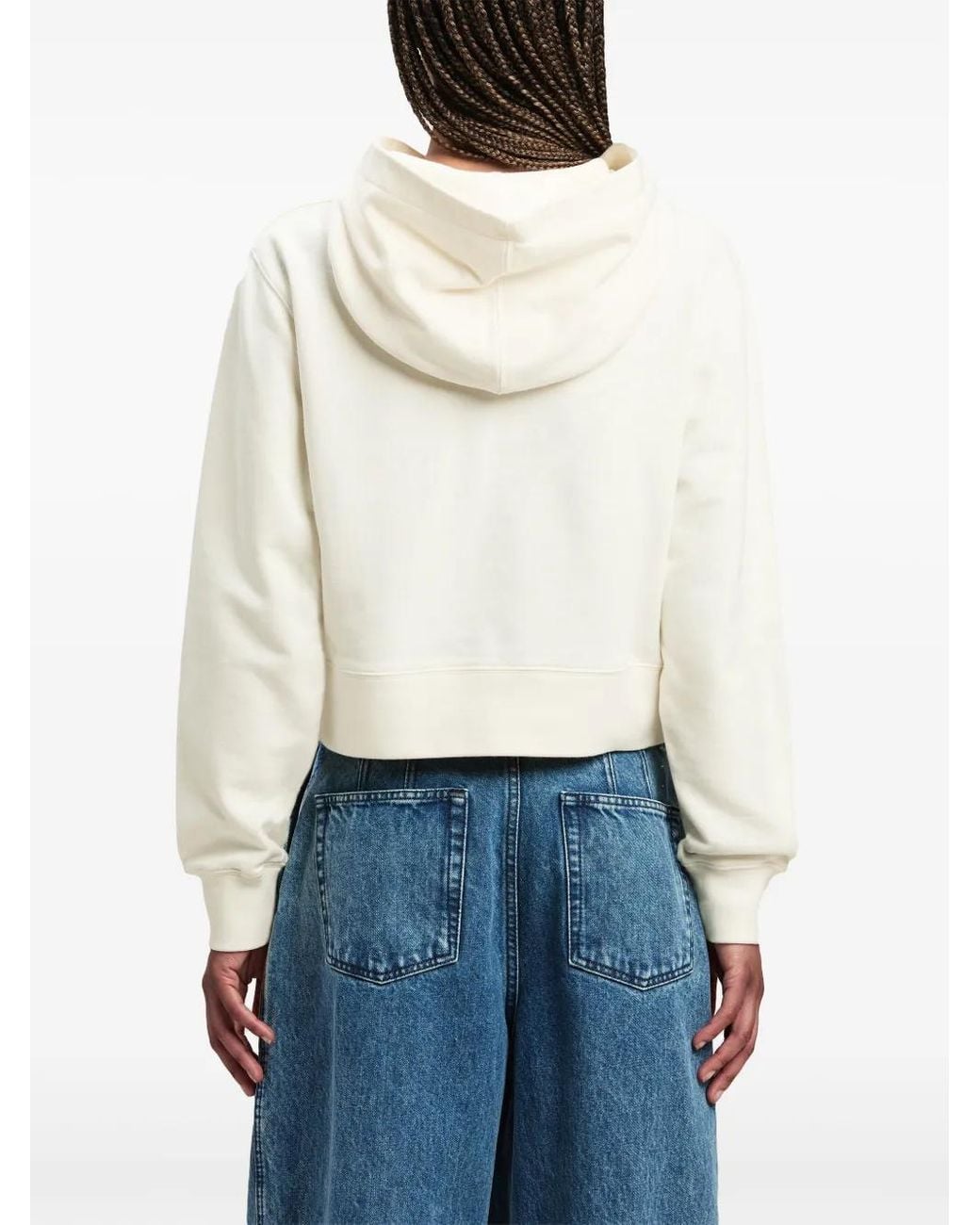 Palm Angels White Hoodies