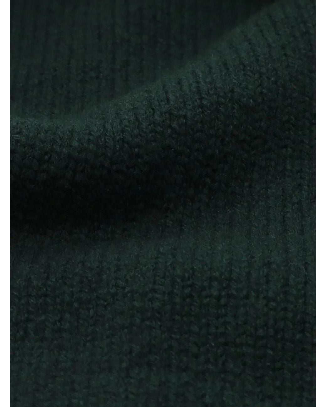 Fortela Green Ftl Striped-Trim Wool Sweater for men