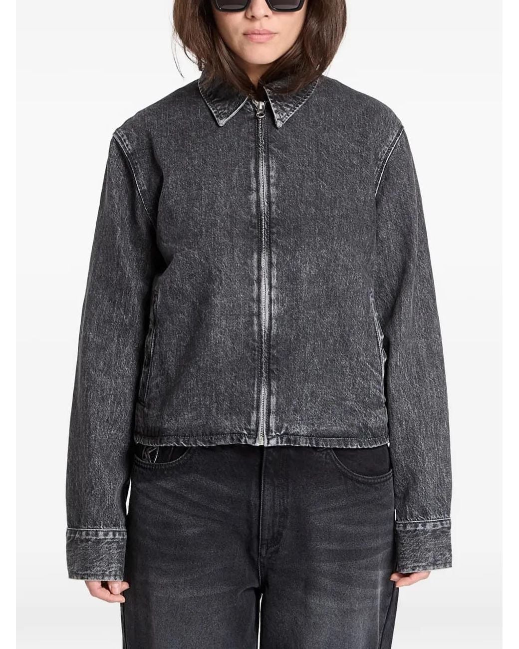 Samsøe & Samsøe Gray Sanarinna Denim Jacket