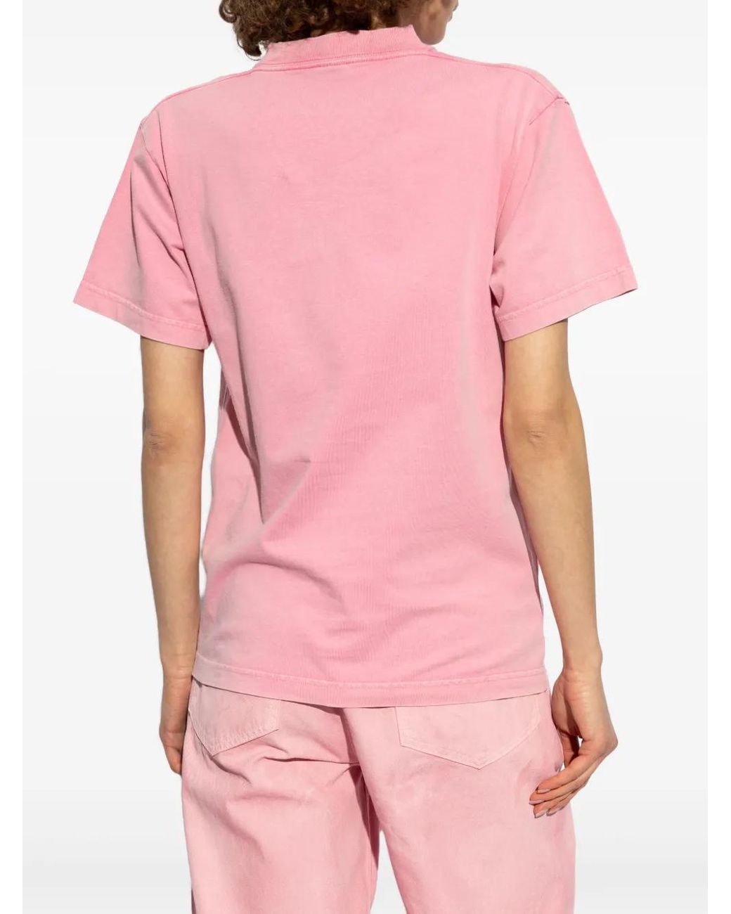Balenciaga Pink Paris T-Shirt