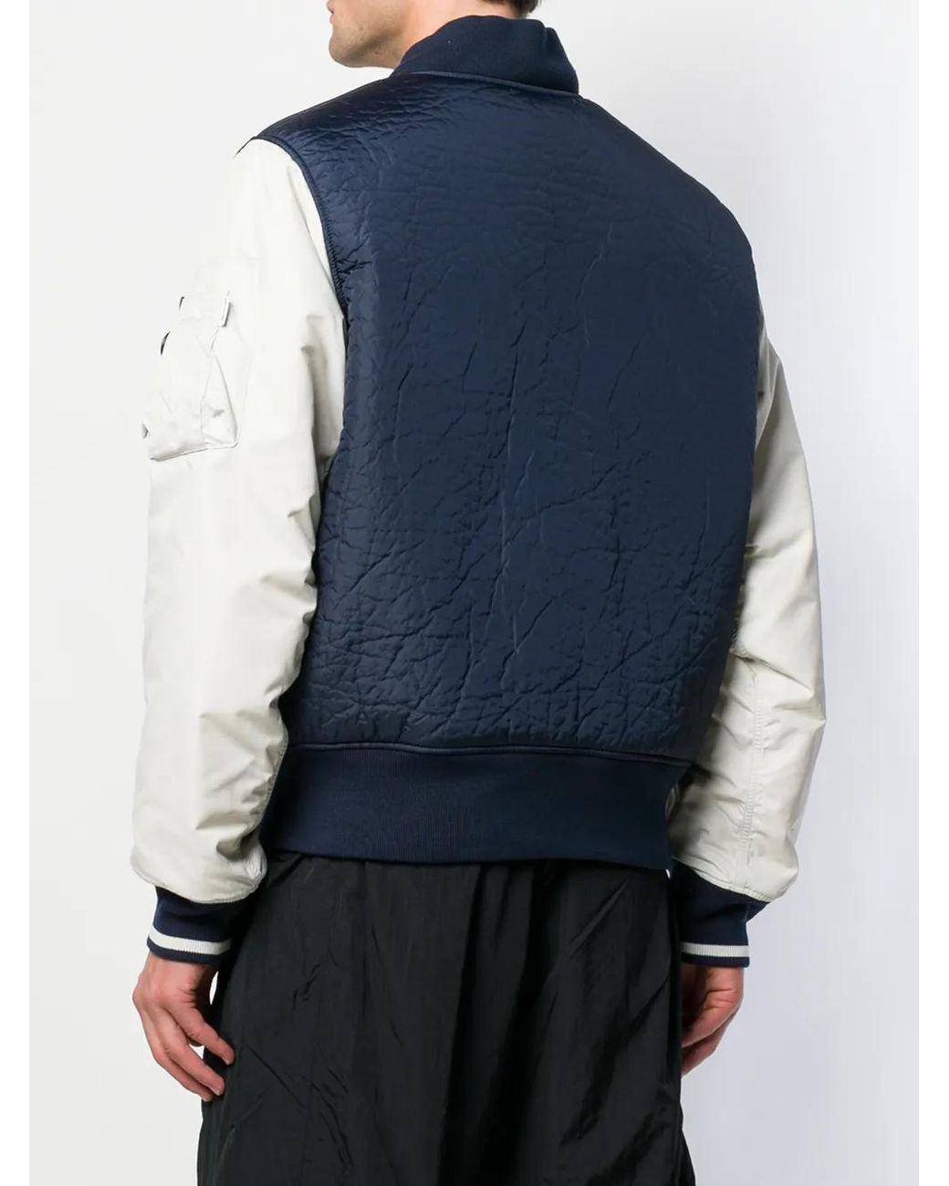 Nike Sportswear Down Fill Bomber Jacket Blue/ White for men