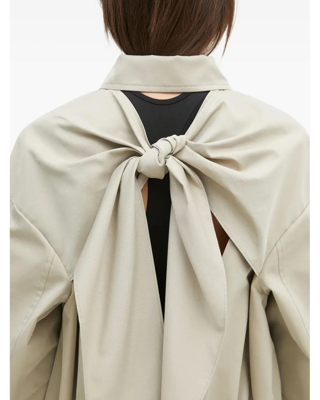 Undercover Natural Reißverschluss-Jacke Mit Schnürung