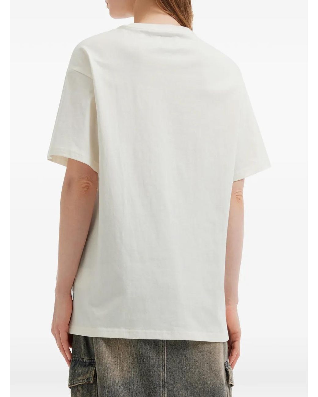 Izzue White Graphic T-Shirt