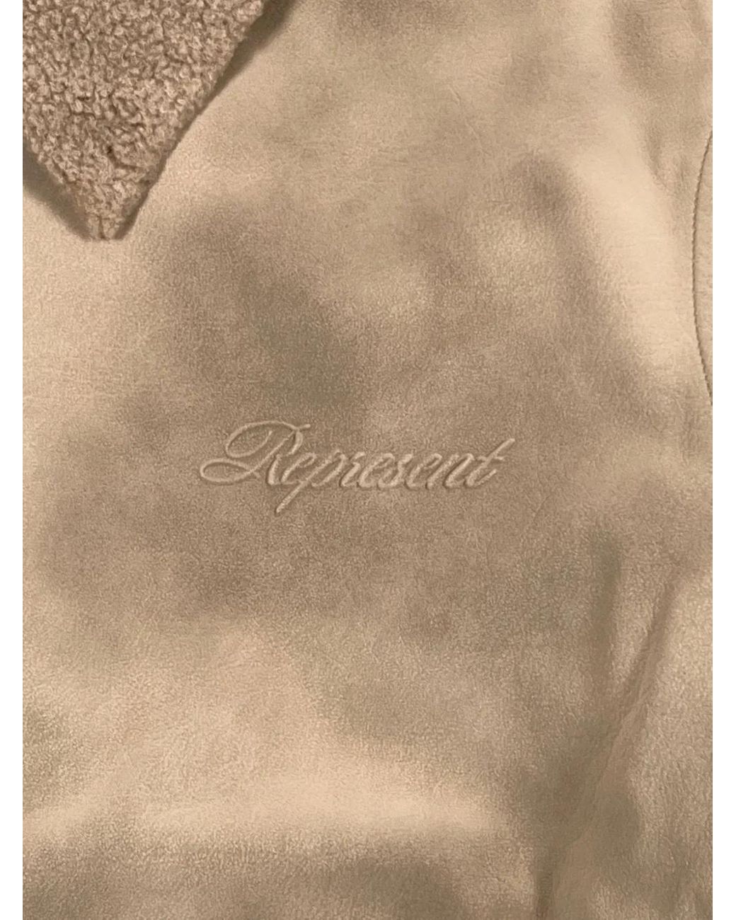 Represent Natural Shearling-Collar Jacket for men