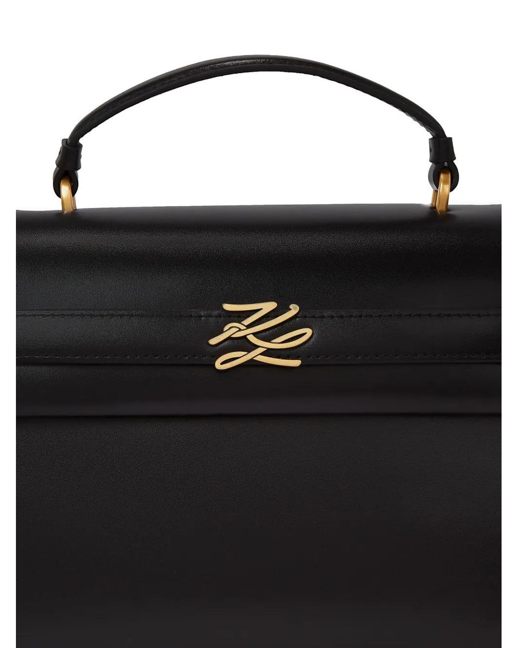 Karl Lagerfeld Black K/Autograph Tote Bag