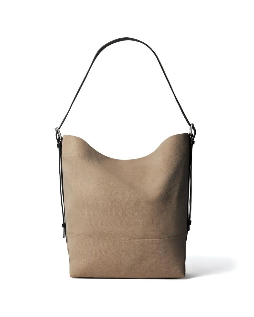 Lemaire Brown Belted Tote Bag for men