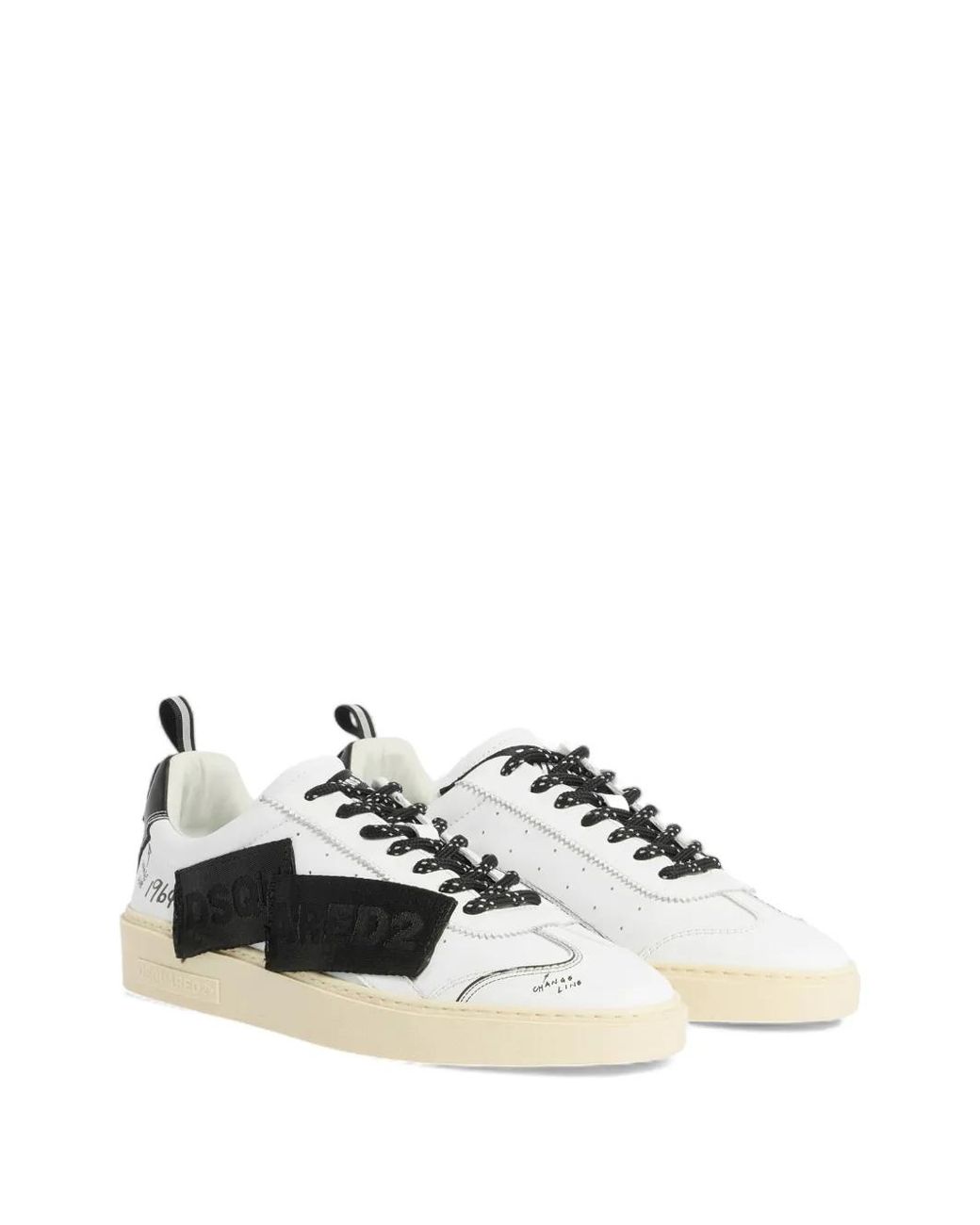 DSquared² Black Sneakers for men