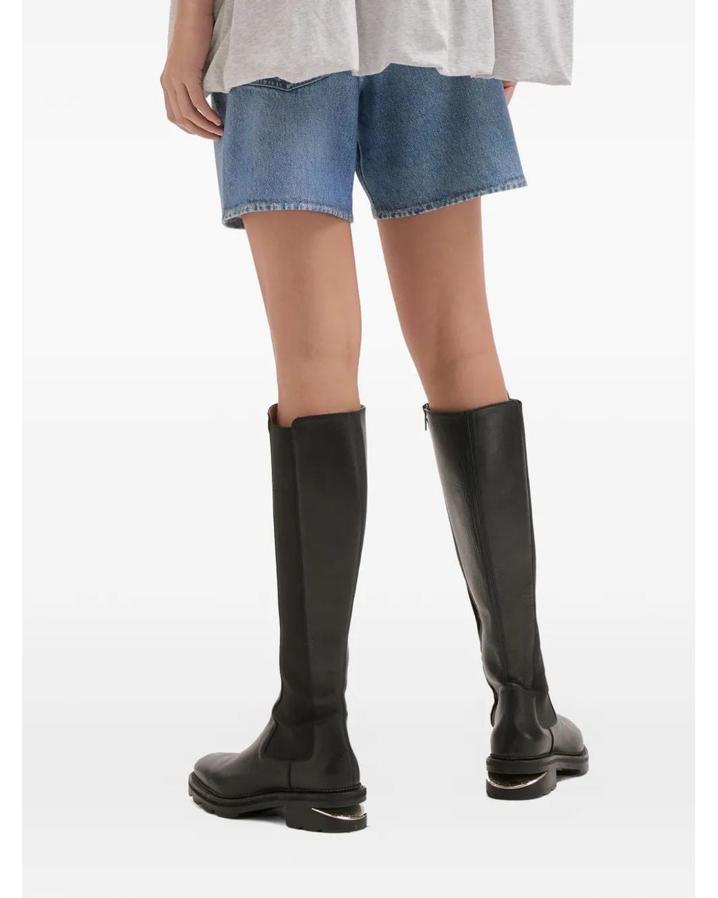 Rag & Bone Blue Five-Pocket Shorts