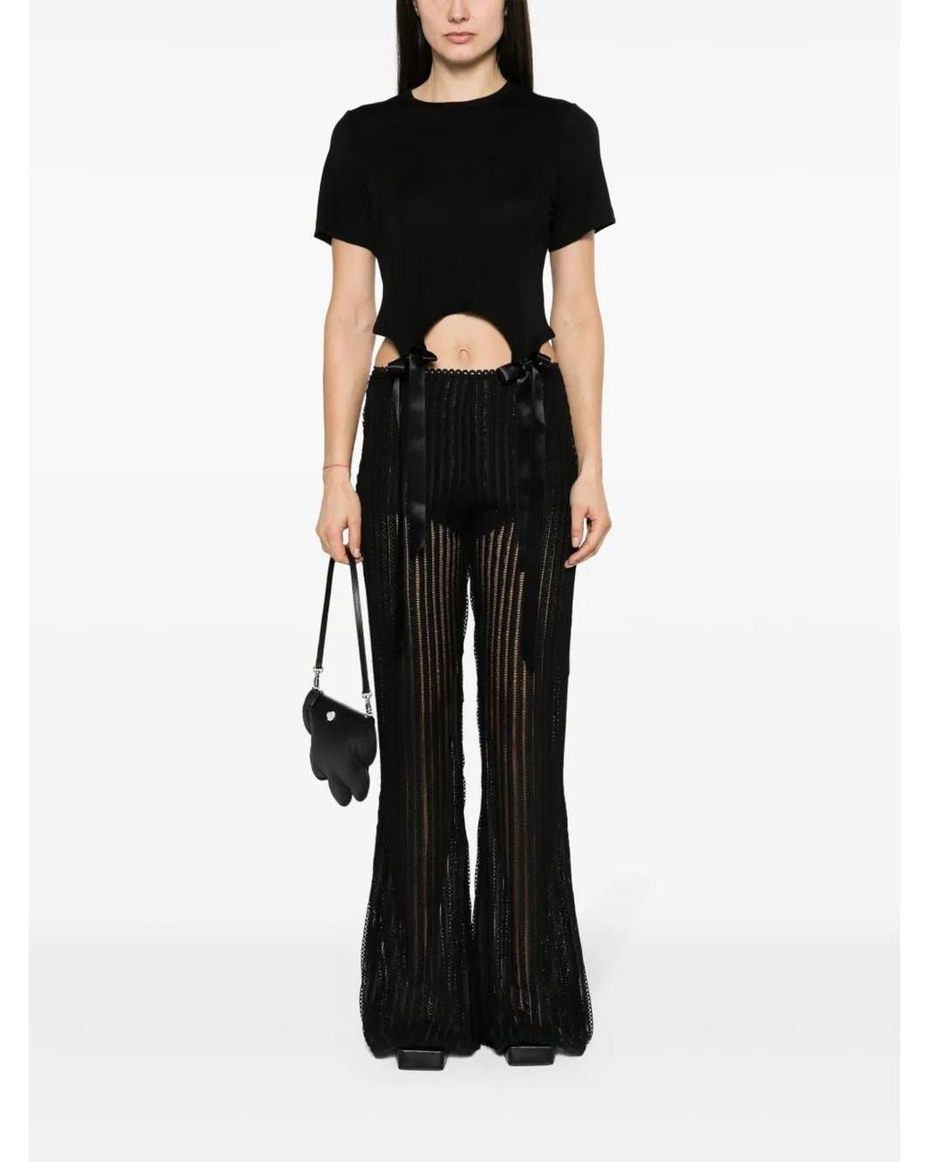 Simone Rocha Black T-Shirts