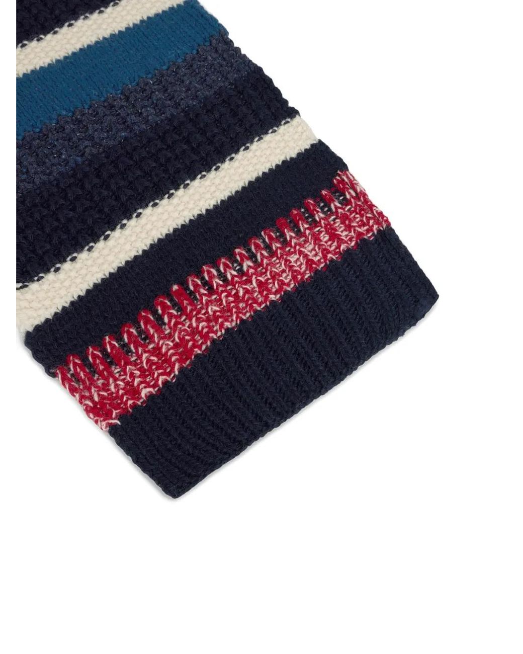 DSquared² Blue Après Ski Knit Scarf for men