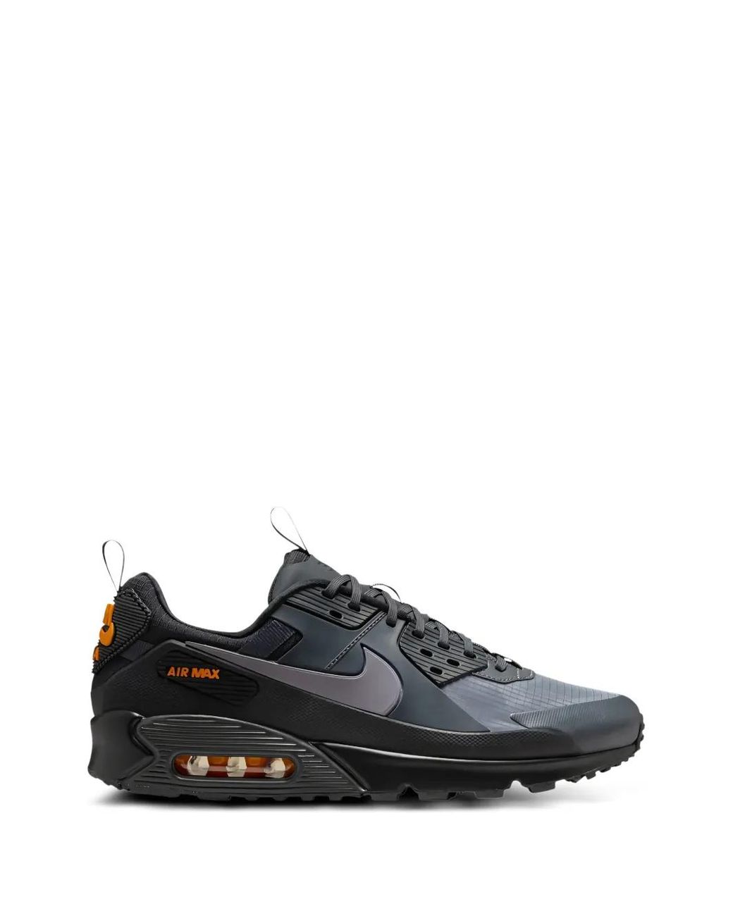 Nike Black Drift Air Max 90 Lace-Up Sneakers for men