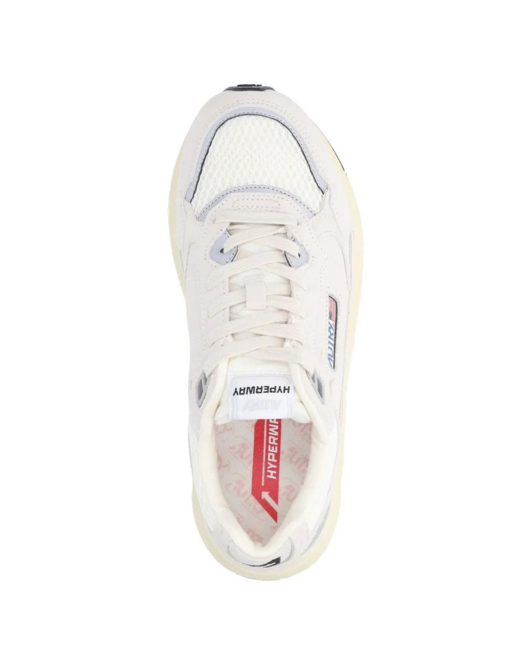 Autry White Hyperway Sneakers