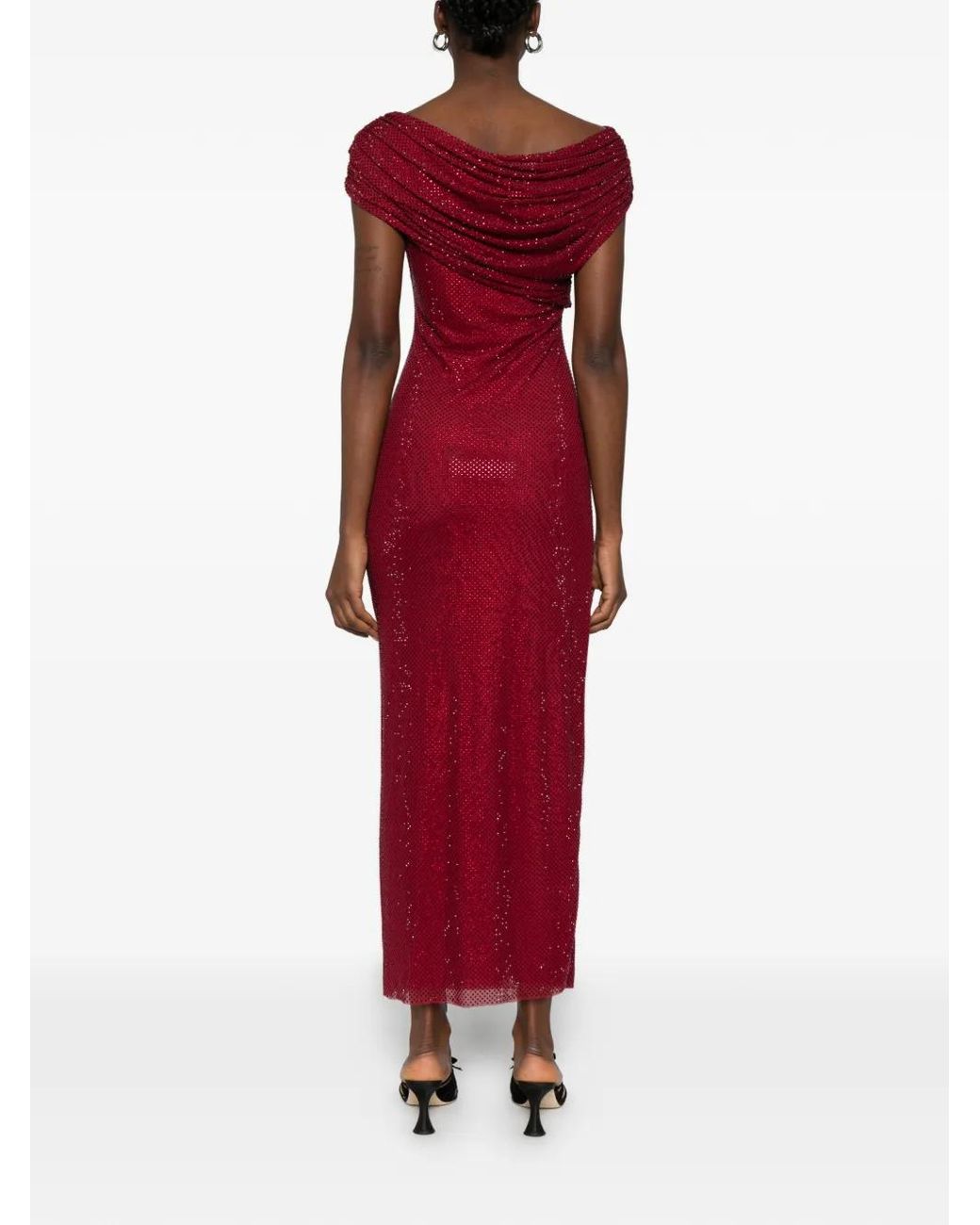Self-Portrait Red Gowns