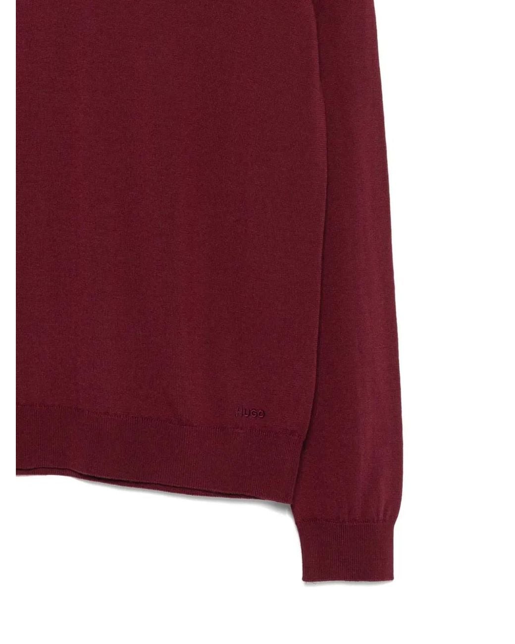Boss Embroidered-Logo Sweater for men