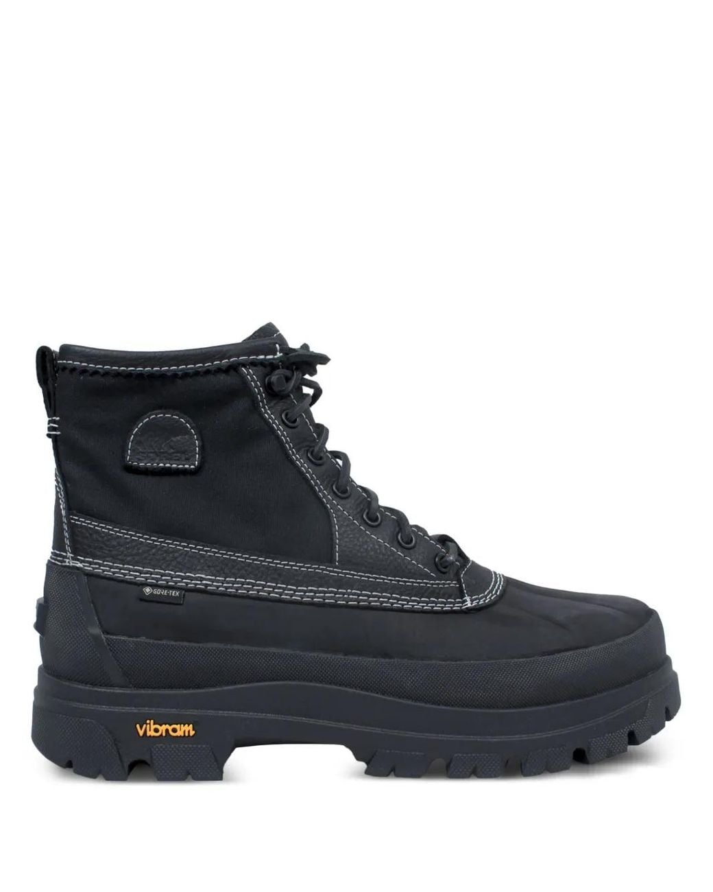 Neighborhood Black Panelled Boots for men
