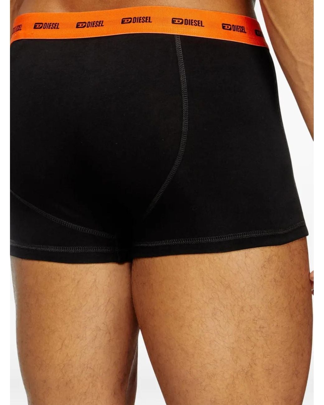 DIESEL Black Damien-Utlt Boxers (Pack Of Three) for men