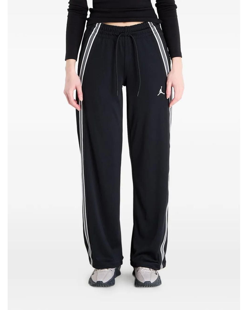 Nike Black Pantalon De Jogging Brooklyn À Lien De Resserrage
