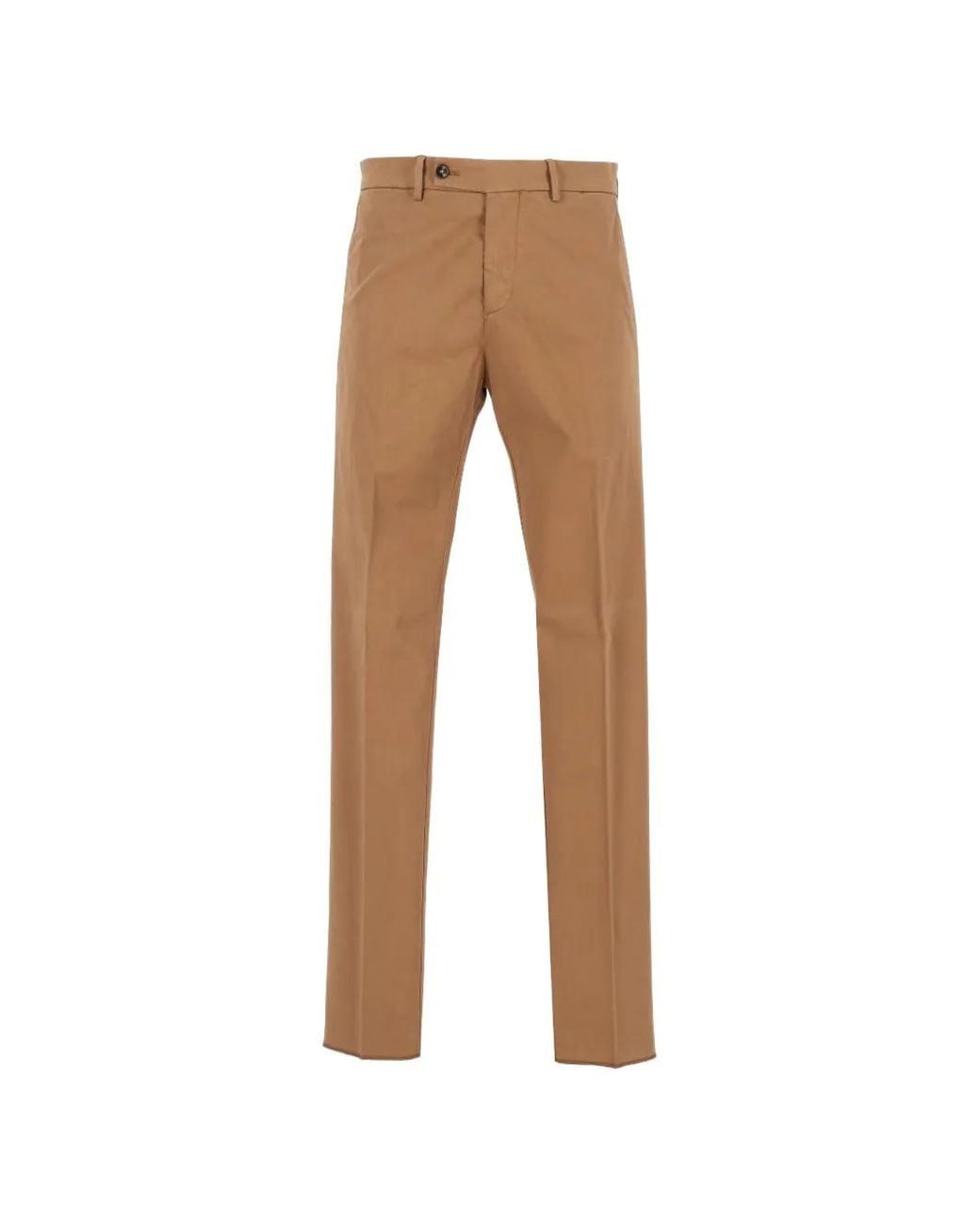 Al Duca D'aosta Natural Straight-Leg Tailored Trousers for men