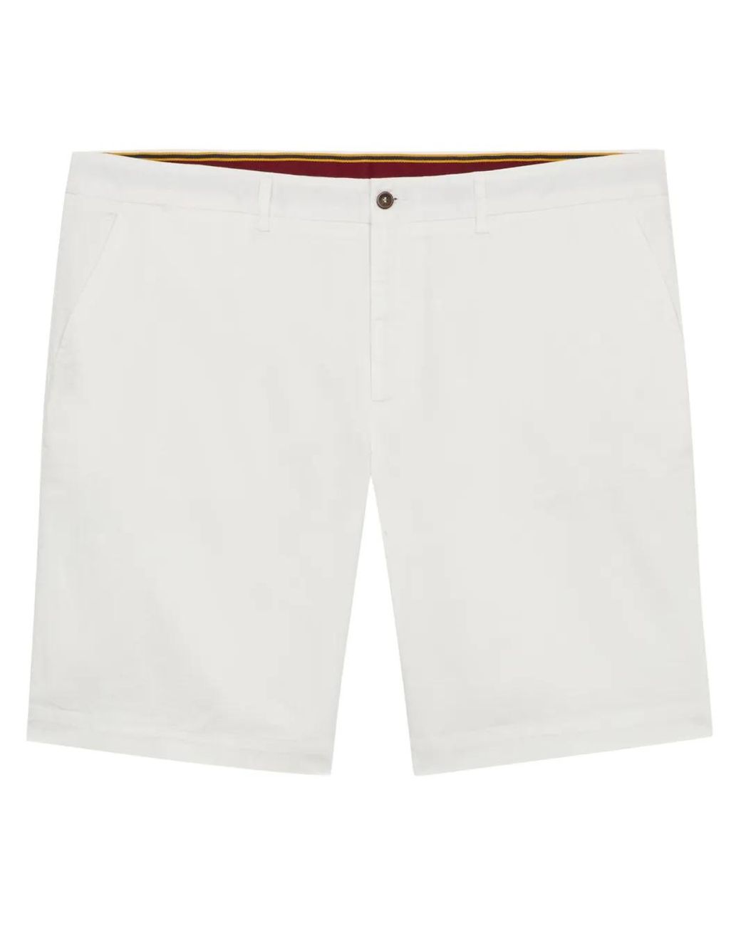 Brooks Brothers White Chino Shorts for men