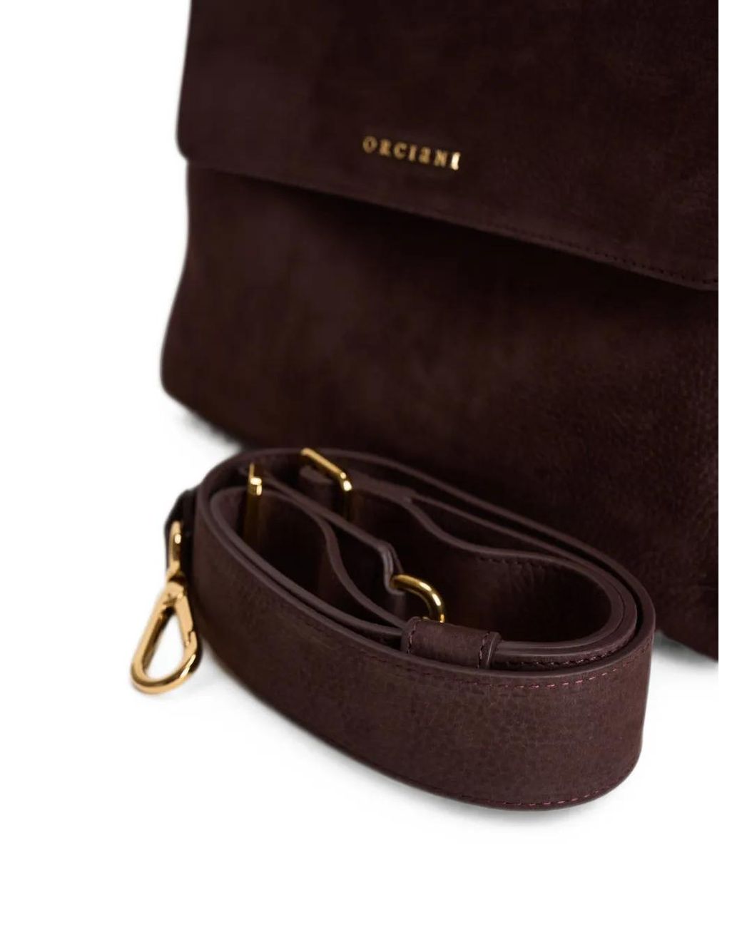 Orciani Brown Medium Sveva Shoulder Bag
