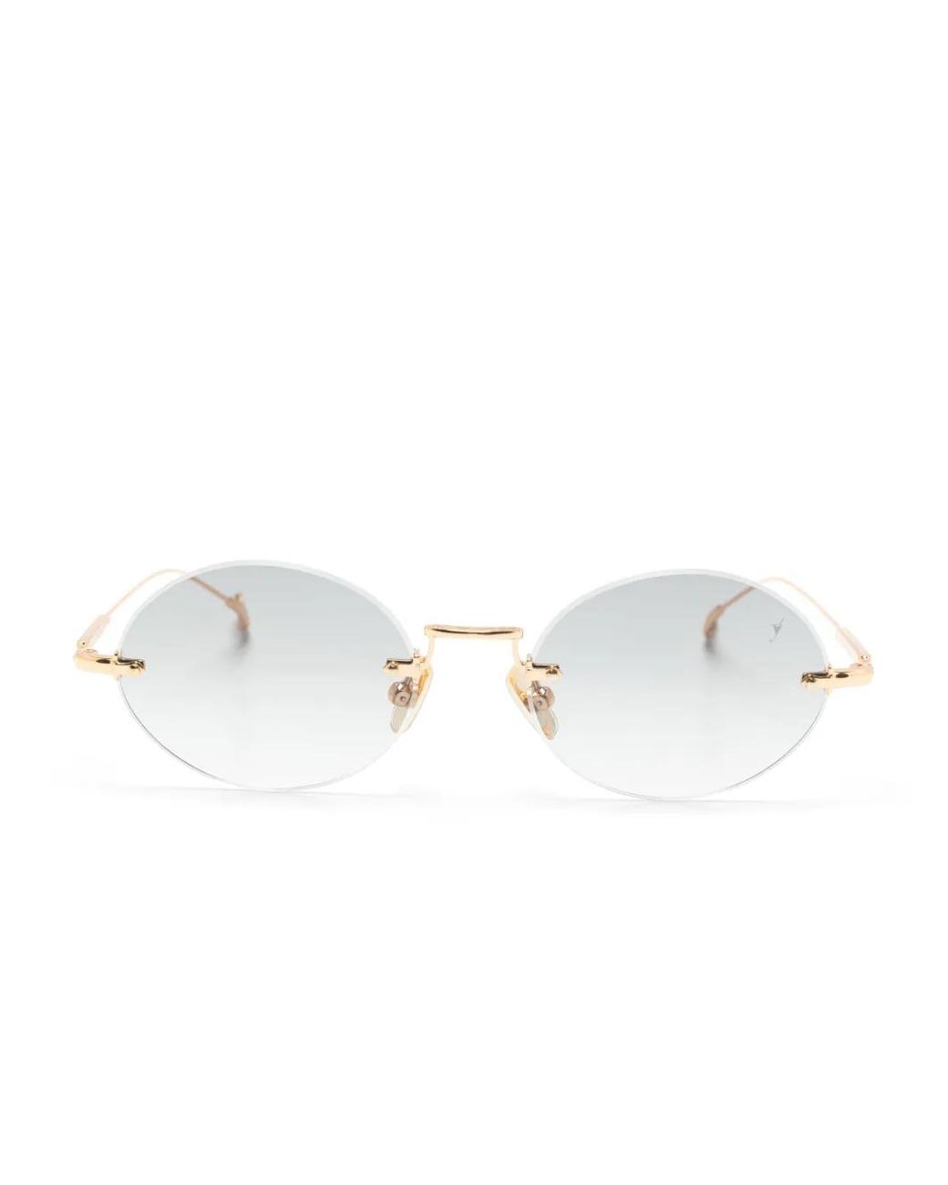 Eyepetizer White Met Sunglasses