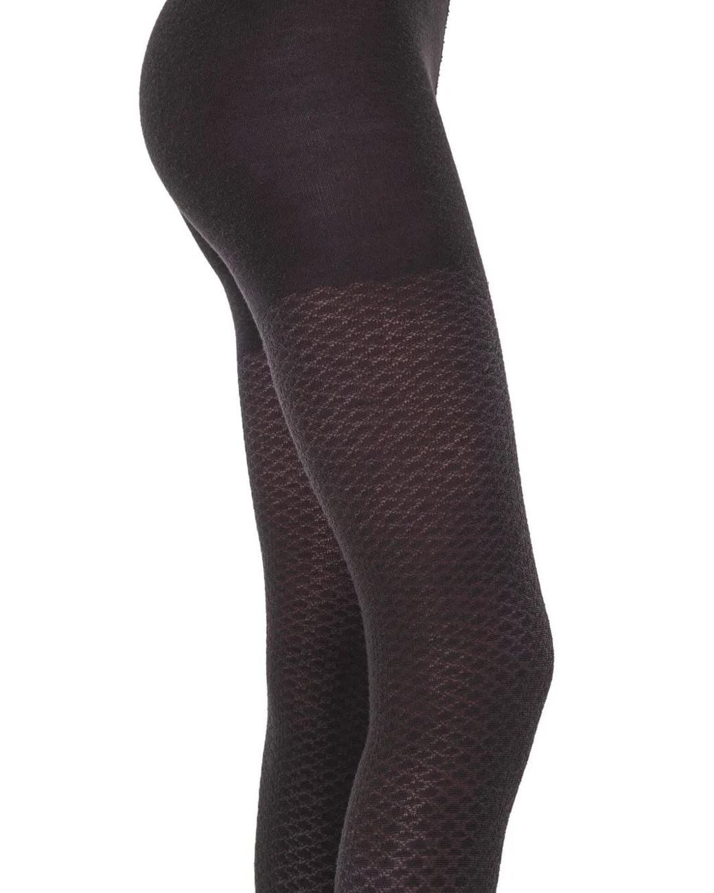 Wolford Purple Jacquard-Pattern Tights