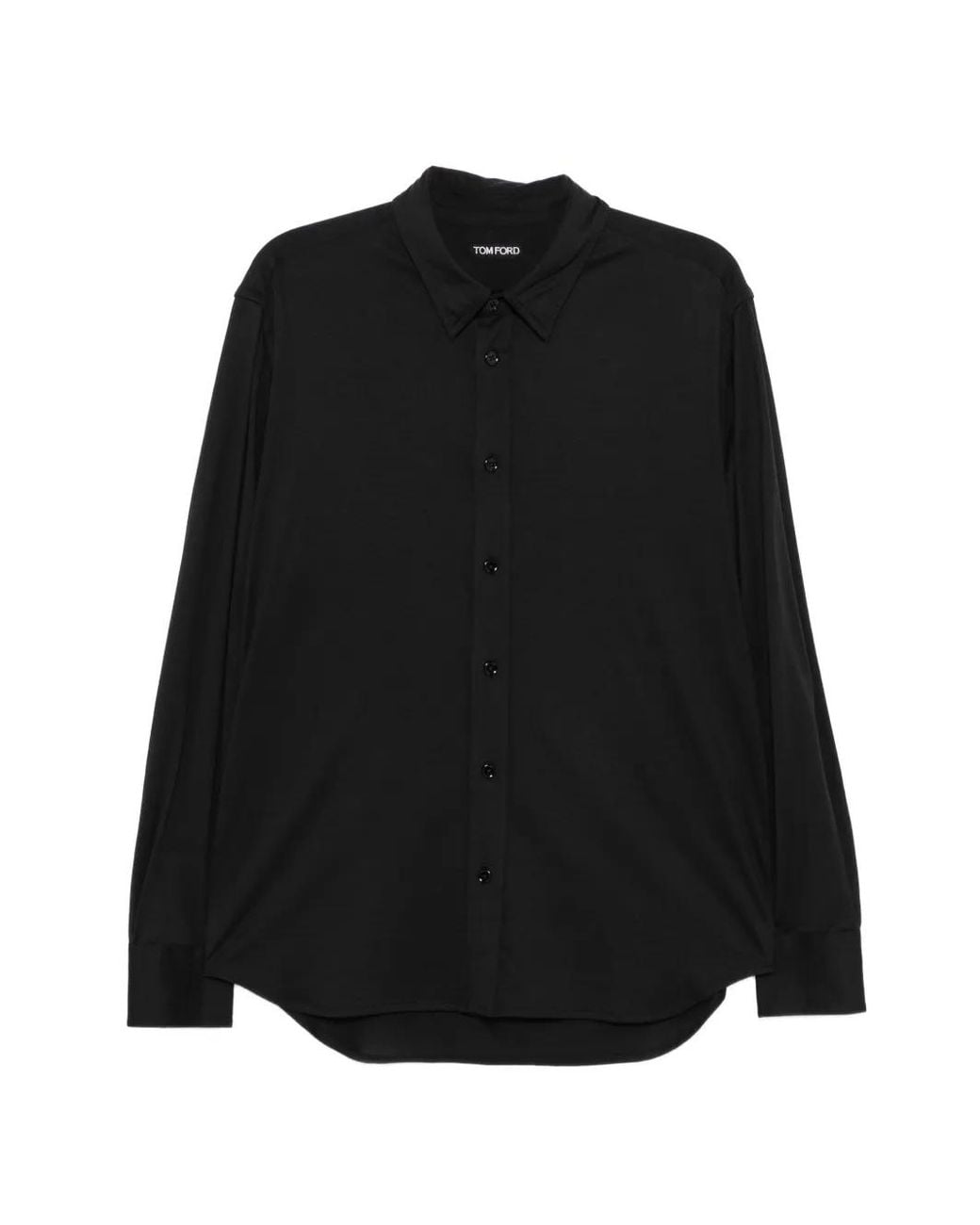 Tom Ford Black Buttoned Shirt for men