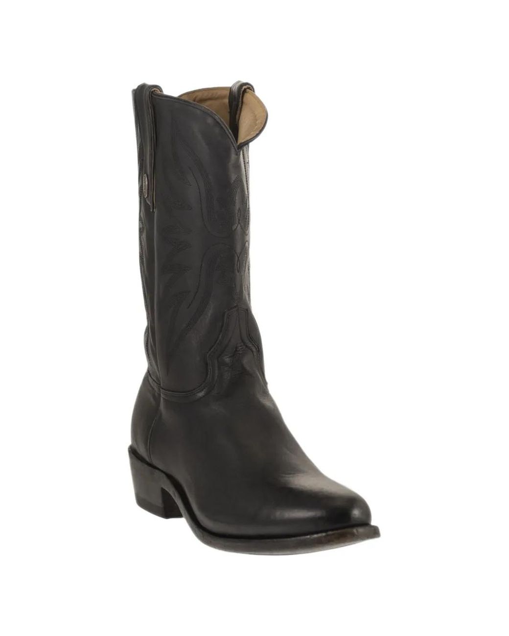 Mexicana Black Bottines Freddy Brodées En Cuir for men