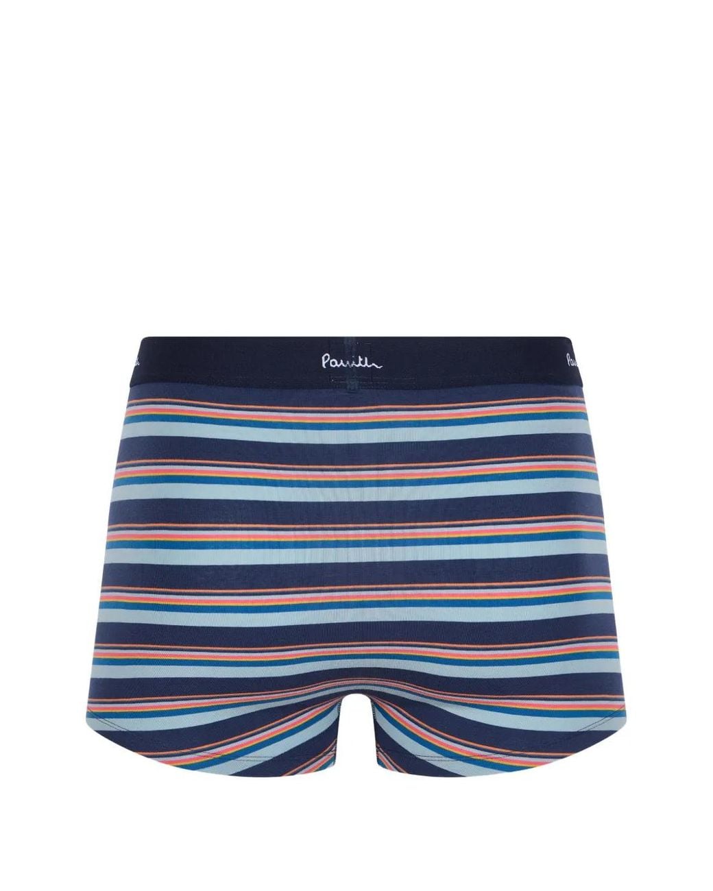 Paul Smith Blue Striped Trunks Three-Pack for men