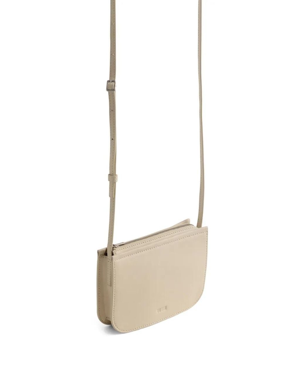 Yu Mei Natural Zip Lambskin Bag